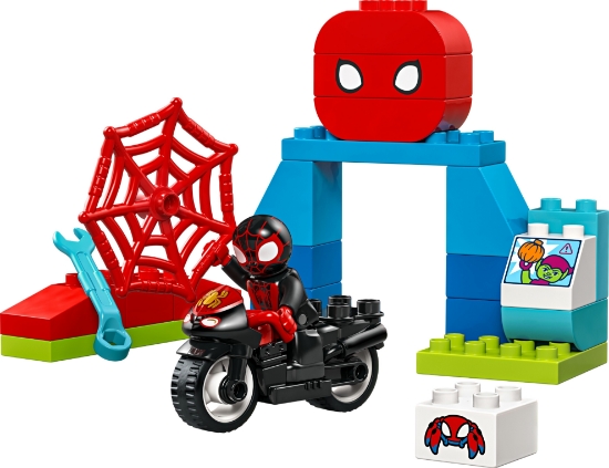 Slika LEGO® DUPLO® 10424 Spinova motociklistička pustolovina