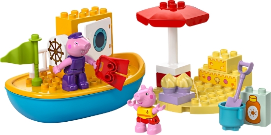 Slika LEGO® DUPLO® 10432 Peppa Praščić putuje brodom