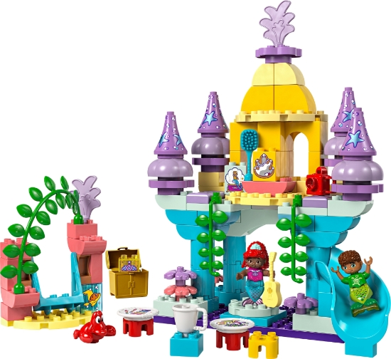 Slika LEGO® DUPLO® 10435 Arielina čarobna podvodna palača