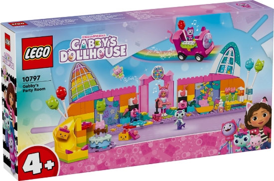 Slika LEGO GABBYS DOLLHOUSE 10797 Gabina Soba zabave