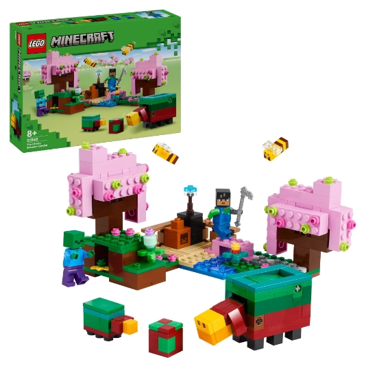 Slika LEGO® MINECRAFT® 21260 Vrt s trešnjama u cvatu