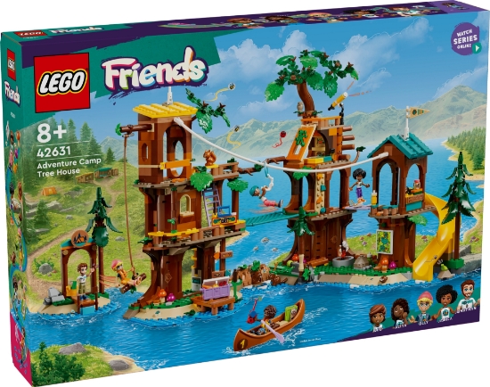 Slika LEGO® FRIENDS 42631 Kućica na drvetu u pustolovnom kampu