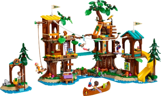 Slika LEGO® FRIENDS 42631 Kućica na drvetu u pustolovnom kampu