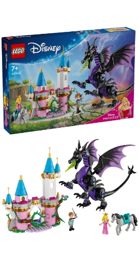 Slika LEGO® DISNEY PRINCESS™ 43240 Zlurada u tijelu zmaja