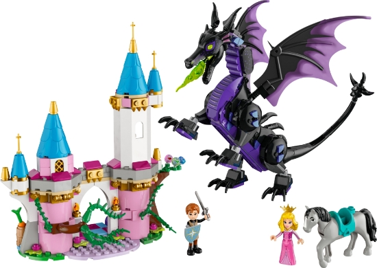 Slika LEGO® DISNEY PRINCESS™ 43240 Zlurada u tijelu zmaja