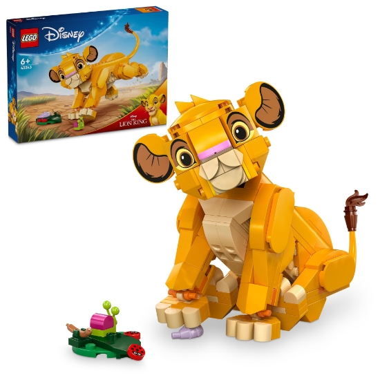 Slika LEGO® DISNEY CLASSIC 43243 Simba, mali kralj lavova    