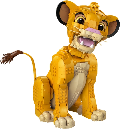 Slika LEGO® DISNEY CLASSIC 43247 Mladi  Simba, kralj lavova  