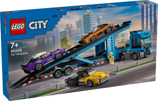 Slika LEGO® CITY 60408 Kamion za prijevoz sportskih automobila    