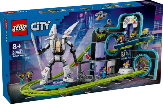 Slika LEGO® CITY 60421 Robotski vlak smrti   