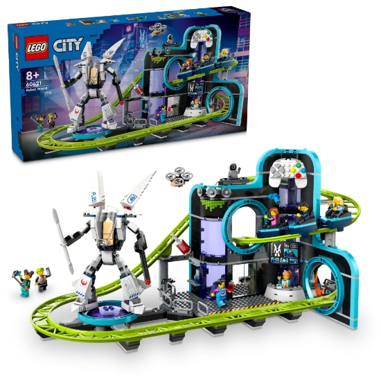 Slika LEGO® CITY 60421 Robotski vlak smrti   