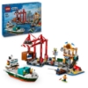 Slika LEGO® CITY 60422 Gradska luka s teretnim brodom   