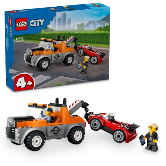 Slika LEGO® CITY 60435 Vučno vozilo i popravak sportskog auta   