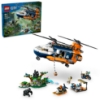 Slika LEGO® CITY 60437 Helikopter istraživača prašume u bazi  