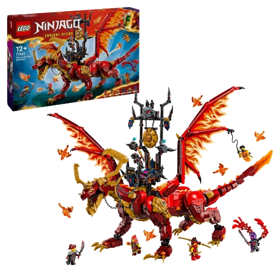 Slika LEGO® NINJAGO® 71822 Iskonska zmajica pokreta    