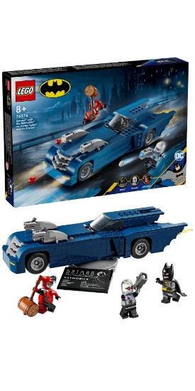 Slika LEGO® SUPER HEROES 76274 Batman™ i Batmobile™ protiv Harley Quinn™ i Mr. Freezea™   