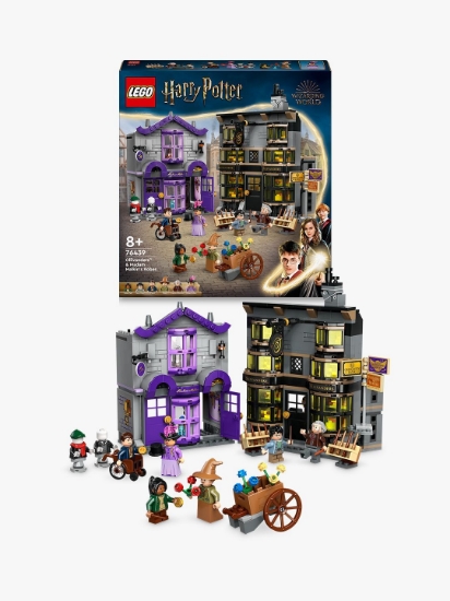 Slika LEGO® HARRY POTTER™ 76439 Ollivanderova trgovina™ i Butik gđe Malkin   