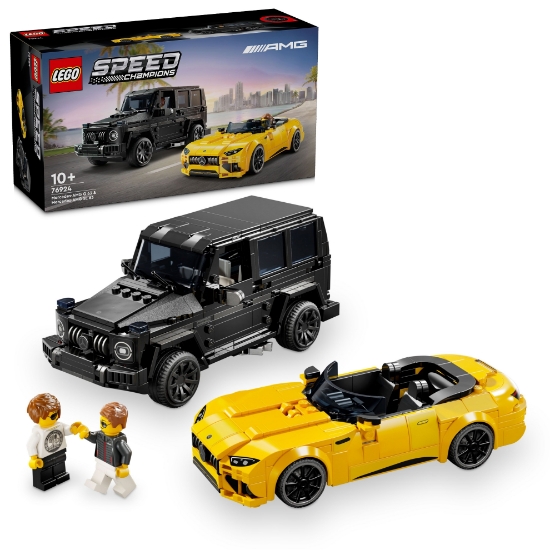 Slika LEGO® SPEED CHAMPIONS 76924 Mercedes-AMG G 63 in Mercedes-AMG SL 63  