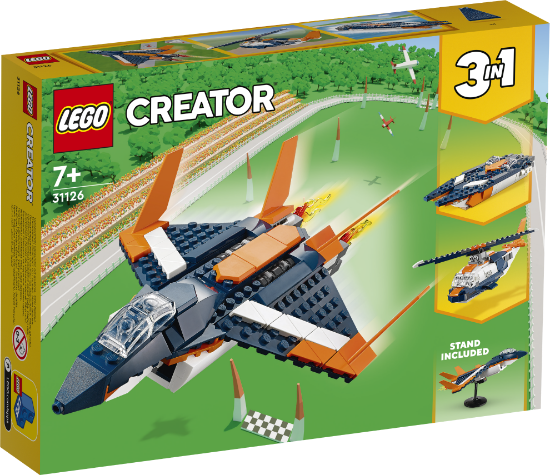 Slika LEGO® CREATOR 31126 Supersonični mlažnjak