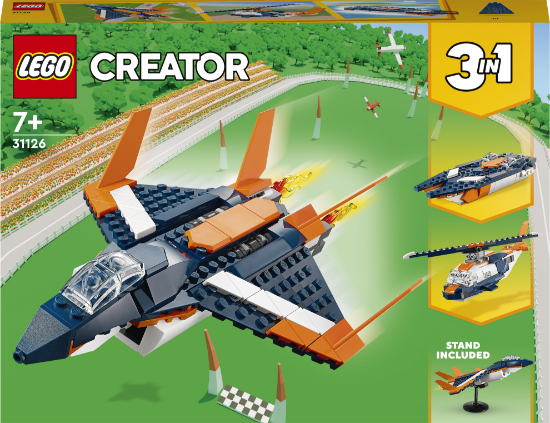 Slika LEGO® CREATOR 31126 Supersonični mlažnjak