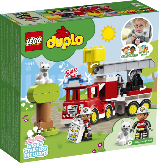 Slika LEGO® DUPLO® 10969 Vatrogasni kamion