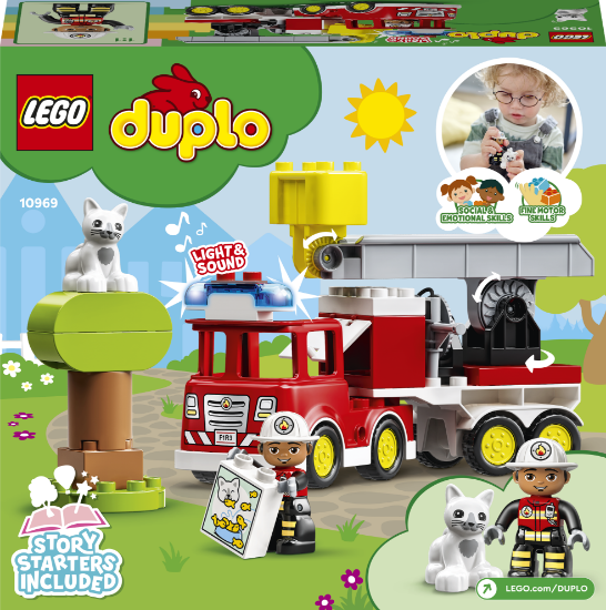 Slika LEGO® DUPLO® 10969 Vatrogasni kamion