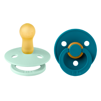 Slika BIBS Colour dude (okrugle) - Nordic Mint/Forest Lake (vel. 2)