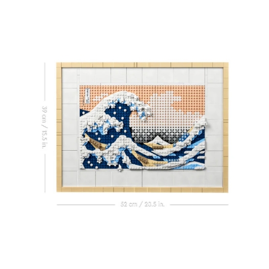 Slika LEGO® ART 31208 Hokusai – Veliki val