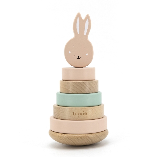 Slika Drveni obruči za slaganje Mrs. Rabbit Trixie® 
