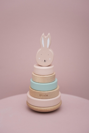 Slika Drveni obruči za slaganje Mrs. Rabbit Trixie® 