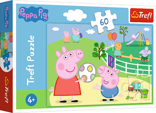 Slika Puzzle Peppa Pig, 60 kom 17356 - TREFL 