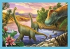 Slika  Puzzle dinosauri, 4u1 (12,15,20,24) 34609 - TREFL