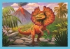 Slika  Puzzle dinosauri, 4u1 (12,15,20,24) 34609 - TREFL