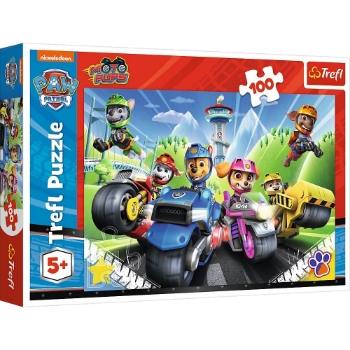 Slika Puzzle Paw Patrol na motorima, 100 kom 16430 - TREFL 