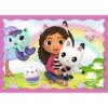 Slika  Puzzle Gabby's Dollhouse 4u1 (35,48,54,70) 34620 -TREFL