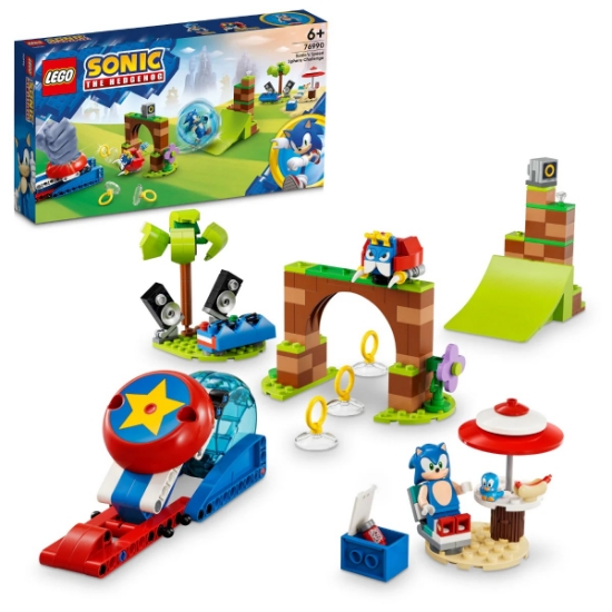 Slika LEGO® SONIC 76990 Sonicov izazov jurnjave s kuglom