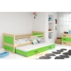 Slika BMS Rico krevet za 2 osobe 190 x 80 cm, PINE/zelena