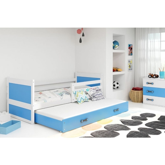 Slika BMS Rico krevet za 2 osobe 200 x 90 cm, BIA/plava