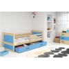 Slika BMS Rico krevet + ladica 190 x 80 cm, PINE/plava