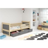 Slika BMS Rico krevet + ladica 190 x 80 cm, PINE/grafit