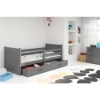 Slika BMS Rico krevet + ladica 200 x 90 cm, GRF/grafit