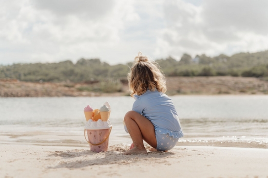 Slika Set za plažu Ice Cream Ocean Dreams Roza - Little Dutch 