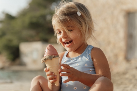 Slika  Set za plažu Ice Cream Ocean Dreams Plava - Little Dutch