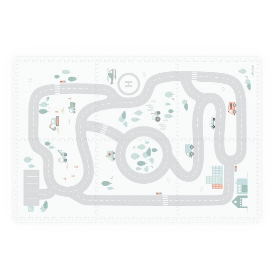 Slika Podloga za igru 2 u 1 Eeva Roadmap/Icons Play&Go