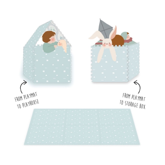 Slika Podloga za igru 2 u 1 Eeva Roadmap/Icons Play&Go