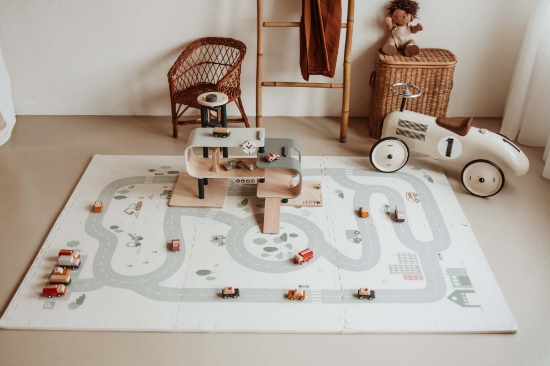 Slika Podloga za igru 2 u 1 Eeva Roadmap/Icons Play&Go