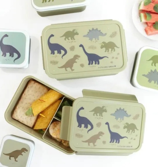 Slika Kutija za užinu Bento Dinosaurs - A Little Lovely Company