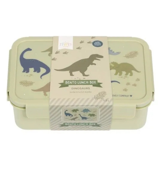 Slika Kutija za užinu Bento Dinosaurs - A Little Lovely Company