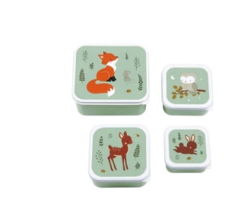 Slika Kutije za ručak i grickalice Forest Friends - A Little Lovely Company
