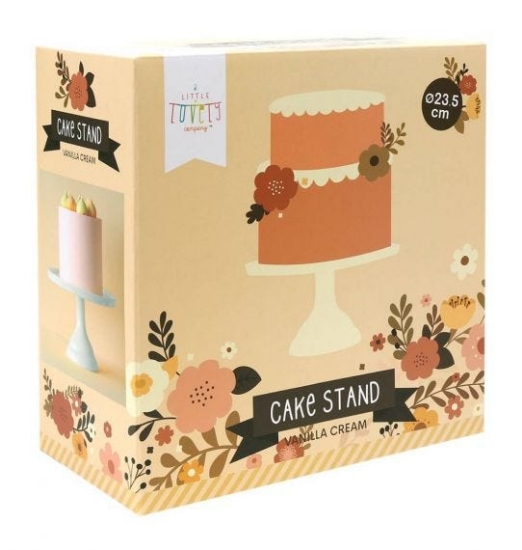 Slika Stalak za tortu Vanilla Cream - mini - A Little Lovely Company