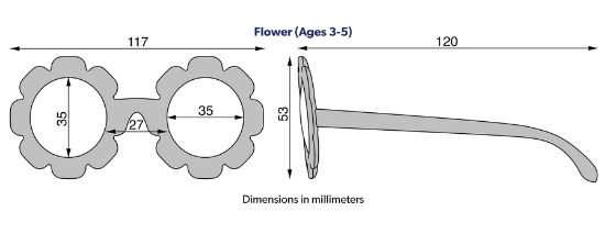 Slika Polarizirane dječje sunčane naočale Flower, Irresistible Iris - Babiators